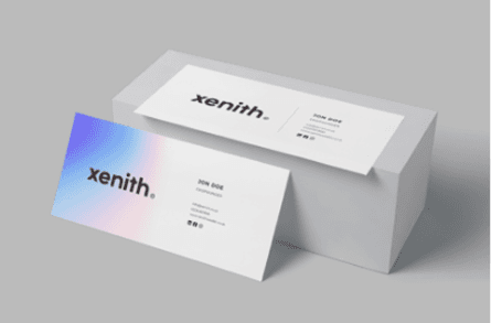 Xenith business card box